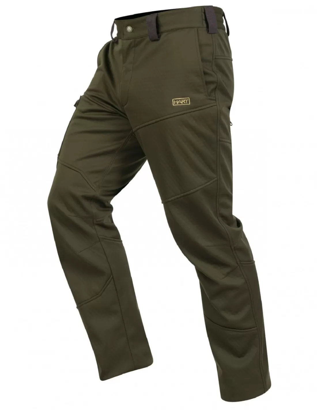 Trousers-HART HUNTING Hart Aizke-T Trousers Green